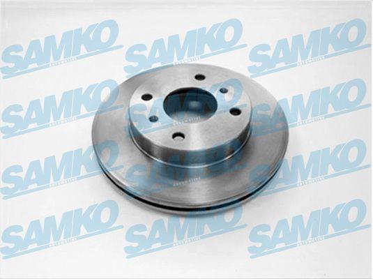 Samko N2641V Ventilated disc brake, 1 pcs. N2641V: Buy near me in Poland at 2407.PL - Good price!