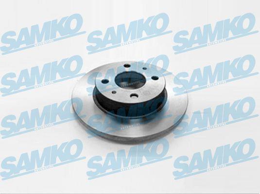 Samko N2431P Unventilated front brake disc N2431P: Buy near me in Poland at 2407.PL - Good price!
