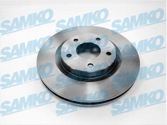 Samko N2016V Тормозной диск вентилируемый, 1 шт. N2016V: Отличная цена - Купить в Польше на 2407.PL!