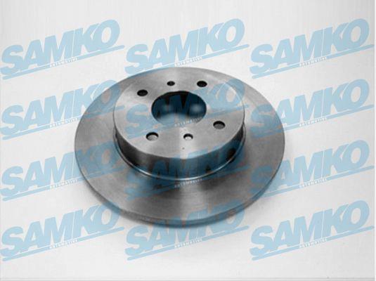 Samko N2010P Тормозной диск задний невентилируемый N2010P: Отличная цена - Купить в Польше на 2407.PL!