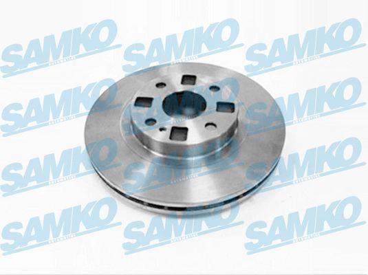 Samko M5840V Ventilated disc brake, 1 pcs. M5840V: Buy near me in Poland at 2407.PL - Good price!