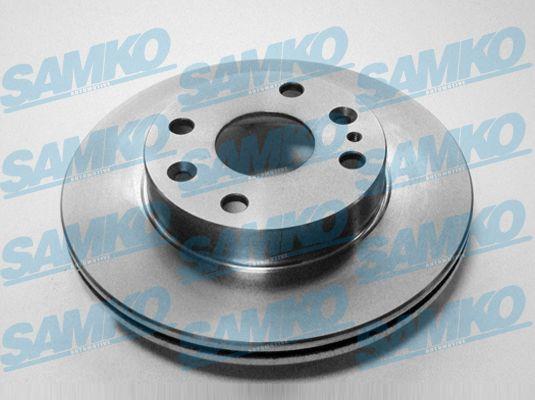 Samko M5711V Ventilated disc brake, 1 pcs. M5711V: Buy near me at 2407.PL in Poland at an Affordable price!