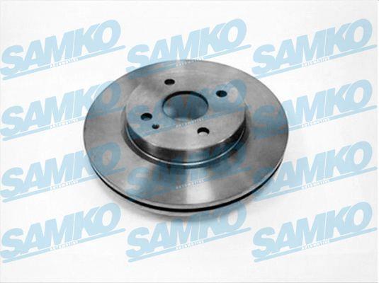 Samko M5017V Тормозной диск вентилируемый, 1 шт. M5017V: Отличная цена - Купить в Польше на 2407.PL!