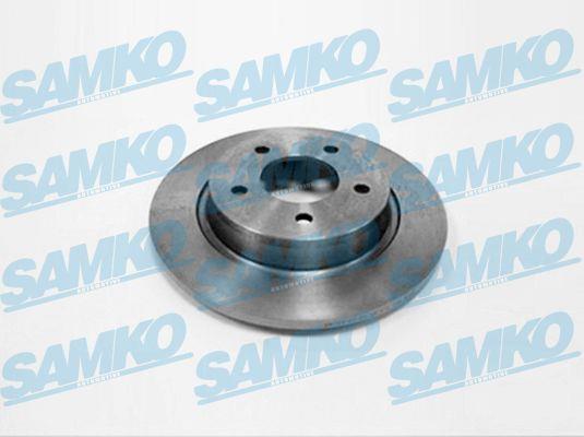 Samko M5007P Тормозной диск задний невентилируемый M5007P: Отличная цена - Купить в Польше на 2407.PL!