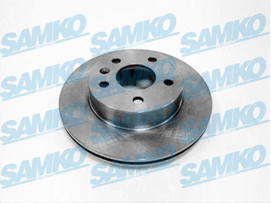 Samko M2641V Ventilated disc brake, 1 pcs. M2641V: Buy near me in Poland at 2407.PL - Good price!