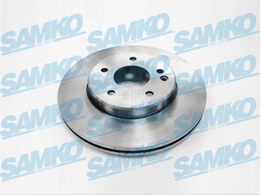 Samko M2371V Тормозной диск вентилируемый, 1 шт. M2371V: Отличная цена - Купить в Польше на 2407.PL!