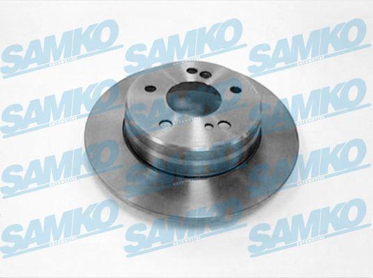 Samko M2183P Rear brake disc, non-ventilated M2183P: Buy near me in Poland at 2407.PL - Good price!
