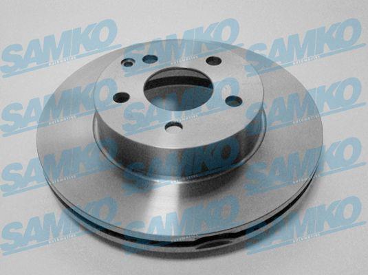 Samko M2063V Тормозной диск вентилируемый, 1 шт. M2063V: Отличная цена - Купить в Польше на 2407.PL!