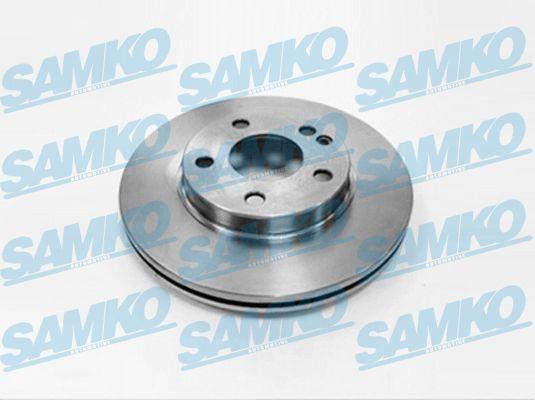 Samko M2016V Ventilated disc brake, 1 pcs. M2016V: Buy near me in Poland at 2407.PL - Good price!