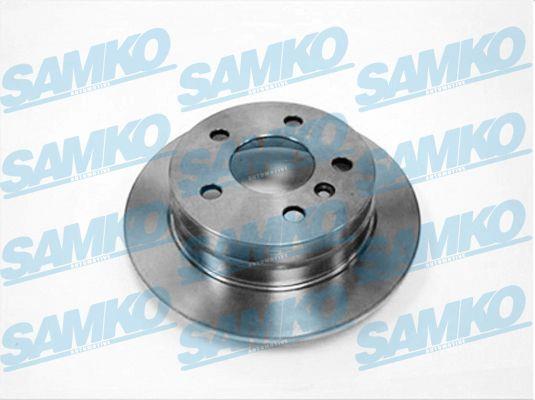 Samko M2003P Тормозной диск задний невентилируемый M2003P: Отличная цена - Купить в Польше на 2407.PL!