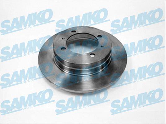 Samko M1151P Rear brake disc, non-ventilated M1151P: Buy near me in Poland at 2407.PL - Good price!