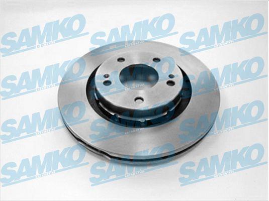 Samko M1012V Ventilated disc brake, 1 pcs. M1012V: Buy near me in Poland at 2407.PL - Good price!