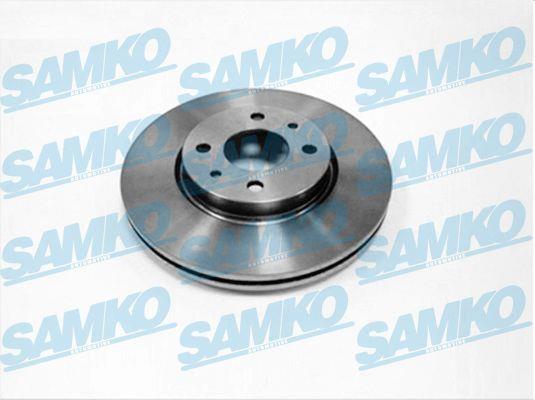 Samko L2121V Ventilated disc brake, 1 pcs. L2121V: Buy near me in Poland at 2407.PL - Good price!