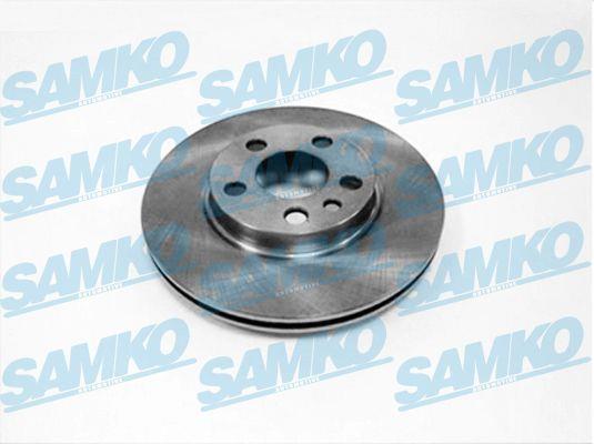 Samko L2055V Ventilated disc brake, 1 pcs. L2055V: Buy near me in Poland at 2407.PL - Good price!