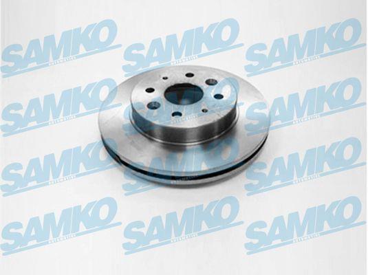 Samko K2005V Тормозной диск вентилируемый, 1 шт. K2005V: Отличная цена - Купить в Польше на 2407.PL!