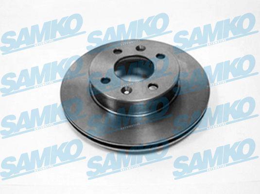Samko K2001V Ventilated disc brake, 1 pcs. K2001V: Buy near me in Poland at 2407.PL - Good price!