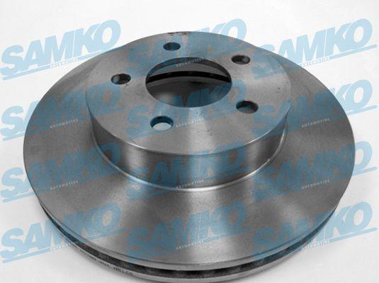 Samko J2001V Ventilated disc brake, 1 pcs. J2001V: Buy near me at 2407.PL in Poland at an Affordable price!
