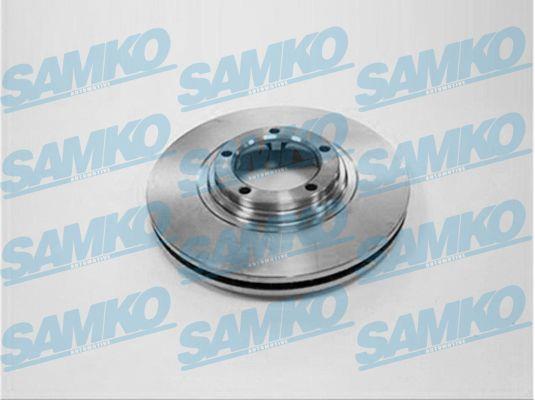 Samko H2021V Тормозной диск вентилируемый, 1 шт. H2021V: Отличная цена - Купить в Польше на 2407.PL!