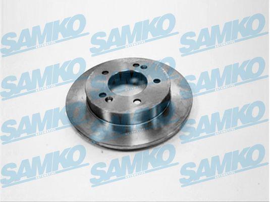Samko H2020P Rear brake disc, non-ventilated H2020P: Buy near me in Poland at 2407.PL - Good price!