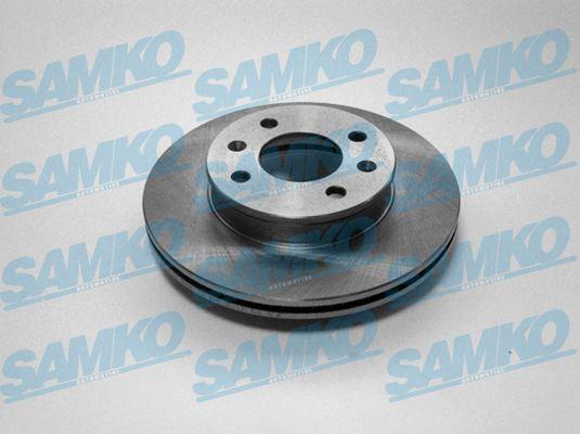 Samko H2012V Тормозной диск вентилируемый, 1 шт. H2012V: Отличная цена - Купить в Польше на 2407.PL!