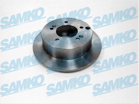 Samko H2005P Rear brake disc, non-ventilated H2005P: Buy near me in Poland at 2407.PL - Good price!