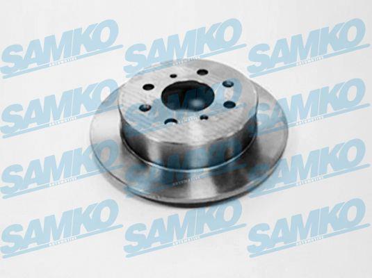 Samko H1471P Rear brake disc, non-ventilated H1471P: Buy near me in Poland at 2407.PL - Good price!