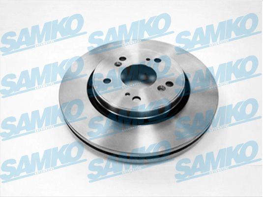 Samko H1029V Ventilated disc brake, 1 pcs. H1029V: Buy near me at 2407.PL in Poland at an Affordable price!