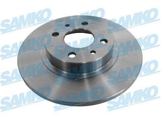 Samko F2091P Unventilated front brake disc F2091P: Buy near me in Poland at 2407.PL - Good price!