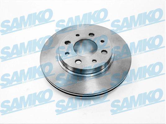 Samko F2004V Ventilated disc brake, 1 pcs. F2004V: Buy near me in Poland at 2407.PL - Good price!