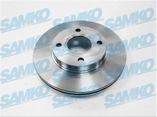 Samko F1621V Ventilated disc brake, 1 pcs. F1621V: Buy near me at 2407.PL in Poland at an Affordable price!