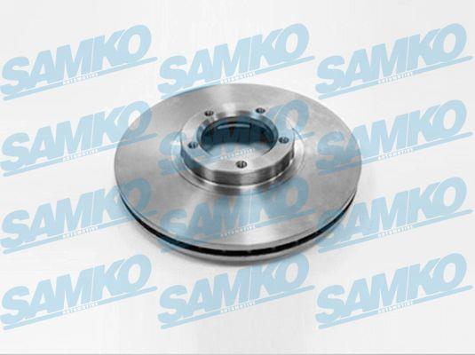 Samko F1611V Тормозной диск вентилируемый, 1 шт. F1611V: Отличная цена - Купить в Польше на 2407.PL!