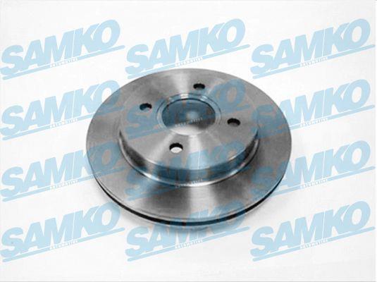Samko F1431V Rear ventilated brake disc F1431V: Buy near me in Poland at 2407.PL - Good price!