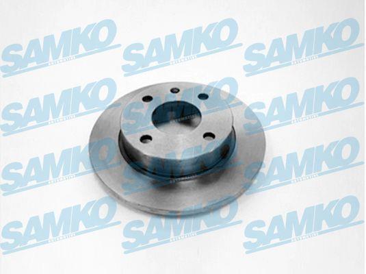 Samko F1281P Unventilated front brake disc F1281P: Buy near me in Poland at 2407.PL - Good price!