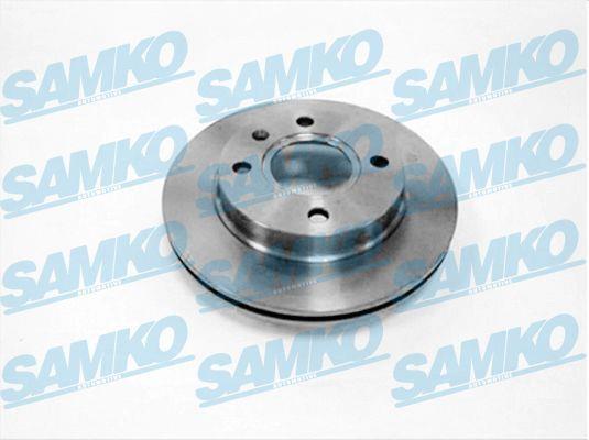 Samko F1111V Ventilated disc brake, 1 pcs. F1111V: Buy near me in Poland at 2407.PL - Good price!