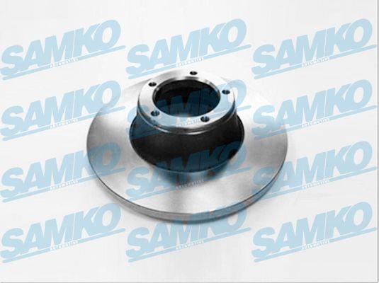 Samko F1091P Тормозной диск передний невентилируемый F1091P: Отличная цена - Купить в Польше на 2407.PL!