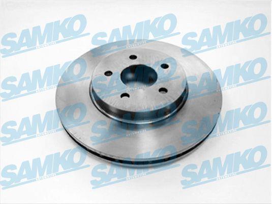 Samko F1031V Ventilated disc brake, 1 pcs. F1031V: Buy near me in Poland at 2407.PL - Good price!