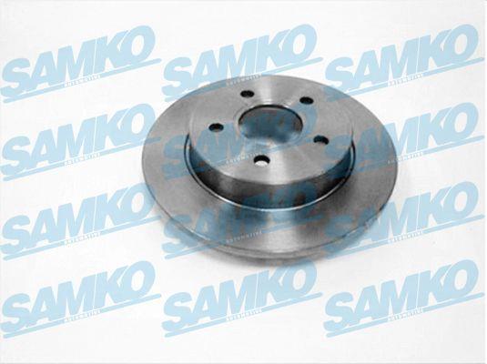Samko F1013P Тормозной диск задний невентилируемый F1013P: Отличная цена - Купить в Польше на 2407.PL!