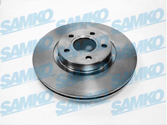 Samko F1012V Тормозной диск вентилируемый, 1 шт. F1012V: Купить в Польше - Отличная цена на 2407.PL!