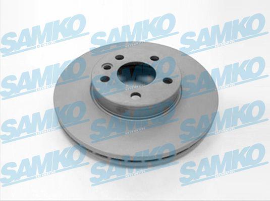 Samko F1004V Ventilated disc brake, 1 pcs. F1004V: Buy near me in Poland at 2407.PL - Good price!