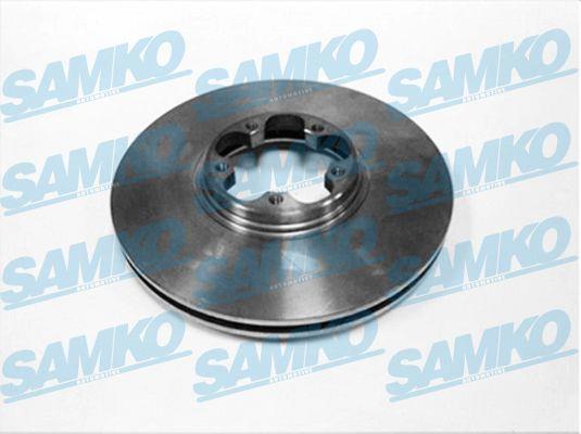 Samko F1002V Ventilated disc brake, 1 pcs. F1002V: Buy near me at 2407.PL in Poland at an Affordable price!