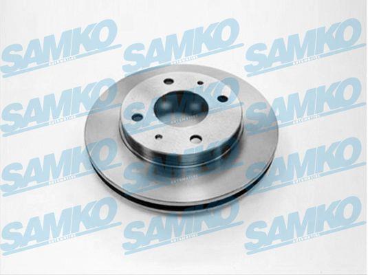 Samko D1381V Тормозной диск вентилируемый, 1 шт. D1381V: Отличная цена - Купить в Польше на 2407.PL!