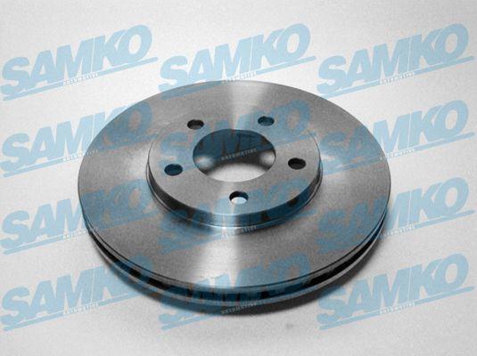 Samko D1271V Ventilated disc brake, 1 pcs. D1271V: Buy near me in Poland at 2407.PL - Good price!