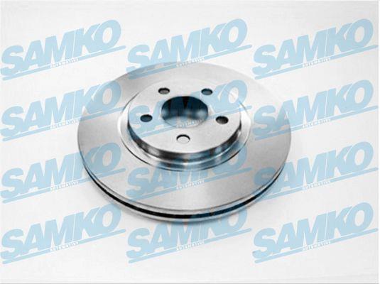 Samko C3004V Тормозной диск вентилируемый, 1 шт. C3004V: Отличная цена - Купить в Польше на 2407.PL!