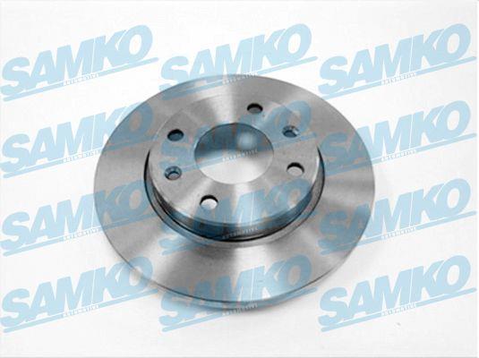 Samko C1341P Unventilated front brake disc C1341P: Buy near me in Poland at 2407.PL - Good price!