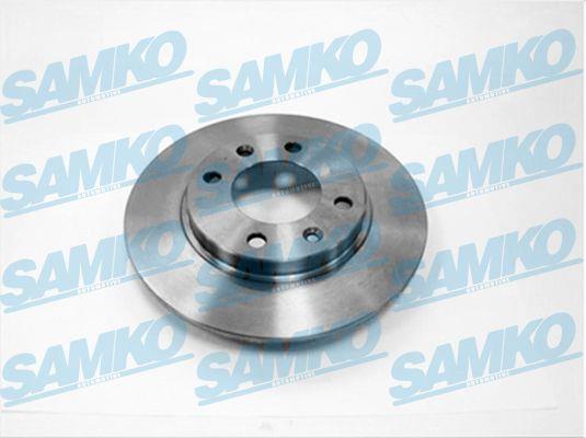 Samko C1301P Тормозной диск задний невентилируемый C1301P: Отличная цена - Купить в Польше на 2407.PL!