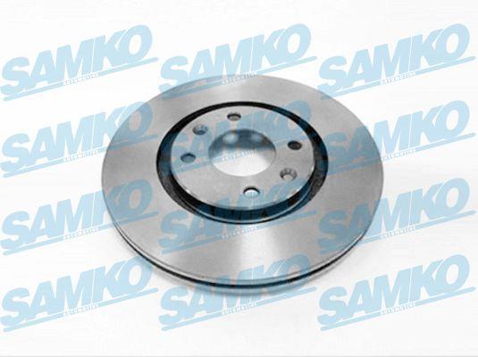 Samko C1261V Ventilated disc brake, 1 pcs. C1261V: Buy near me in Poland at 2407.PL - Good price!
