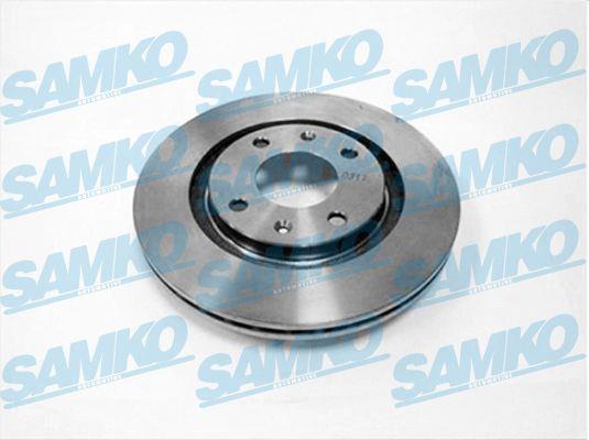 Samko C1141V Тормозной диск вентилируемый, 1 шт. C1141V: Отличная цена - Купить в Польше на 2407.PL!