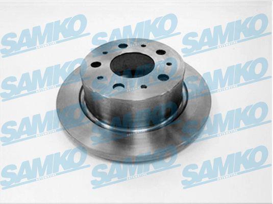 Samko C1039P Rear brake disc, non-ventilated C1039P: Buy near me in Poland at 2407.PL - Good price!