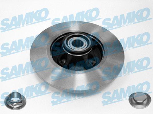 Samko C1015PCA Rear brake disc, non-ventilated C1015PCA: Buy near me in Poland at 2407.PL - Good price!