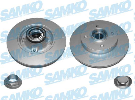 Samko C1013PRCA Тормозной диск задний невентилируемый C1013PRCA: Отличная цена - Купить в Польше на 2407.PL!